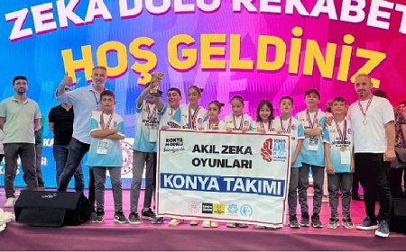 Türkiye 7. Akıl ve Zeka Oyunları Finalleri’ne Bu Yıl da Konyalı Öğrenciler Damga Vurdu