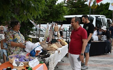 Kemer’de yılın ilk “Üreten ev hanımları kermesi”