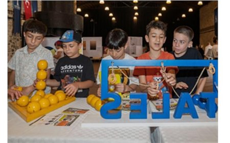 Tutam Tutam Matematik Festivali ile matematiği dokunarak hissediyorlar
