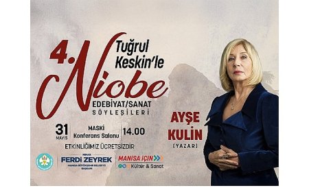 Niobe Edebiyat Söyleşileri Ayşe Kulin’i Ağırlayacak