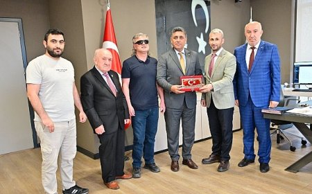 Genel Sekreter Burak Deste, dernek temsilcilerini ağırladı