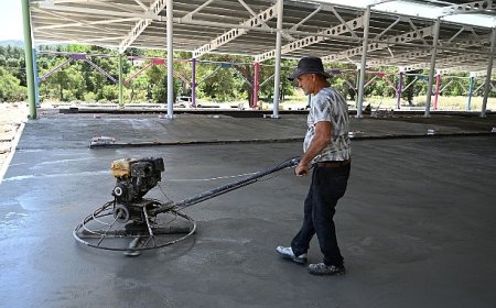 Tekirova kapalı pazar yerinde çalışmalar sürüyor