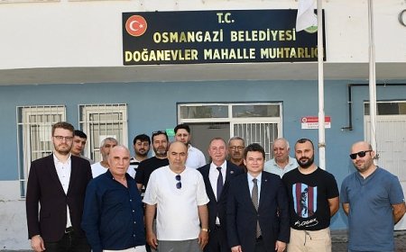 Başkan Aydın Doğanevler mahalle sakinleriyle buluştu