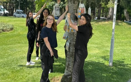 Bursa’da ağaçlar ‘kitap’ açtı!