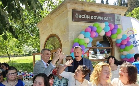 Örcün Down Kafe hizmete açıldı