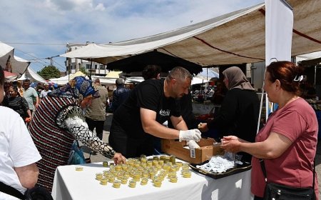 Malkara’nın meşhur peynir helvası, Türk Mutfağı Haftası’nda Saray halkıyla buluştu
