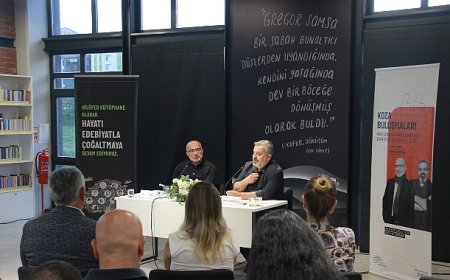 Ödüllü yazar Yavuz Ekinci Nilüfer’de okurlarıyla buluştu