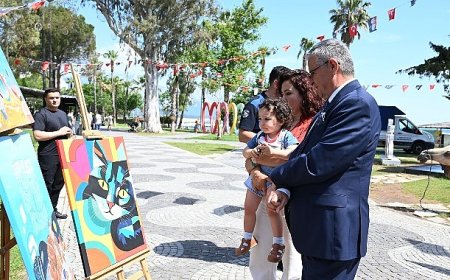 Öğrencilerden sanatla çevreye duyarlılık mesajı