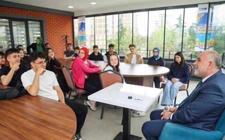 Kütüphane Buluşmalarında Konuk Başkan İbrahim Sandıkçı