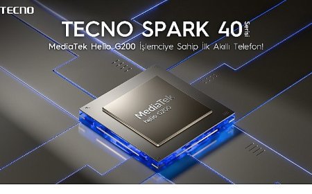 TECNO SPARK 40+, MediaTek Helio G200 İşlemciye sahip ilk akıllı telefon olacak!