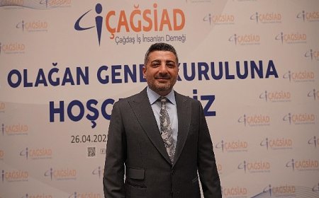 ÇAĞSİAD Mikail Düzenli ile yola devam dedi