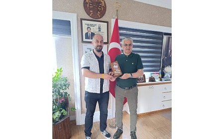 Polat Dede’den Başkan Topaloğlu’na teşekkür ziyareti