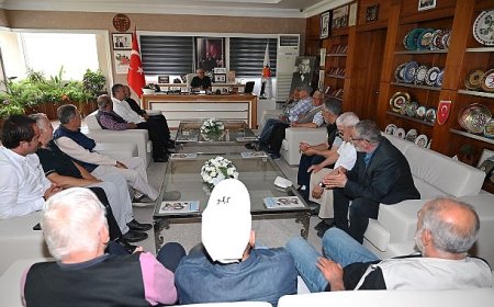 Kuzdere’de yaşayan vatandaşlardan Başkan Topaloğlu’na anlamlı ziyaret