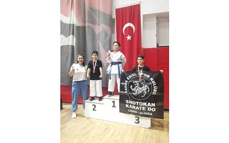 Aliağalı Karatecilerden 19 Mayıs İl Şampiyonası’nda 9 Madalya