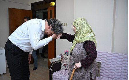 Başkan Kocaman’dan Anneler Günü’nde Yürekleri Isıtan Ziyaretler