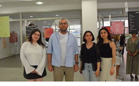 EÜ’de “Plak Kapağı Tasarımı Sergisi” düzenlendi