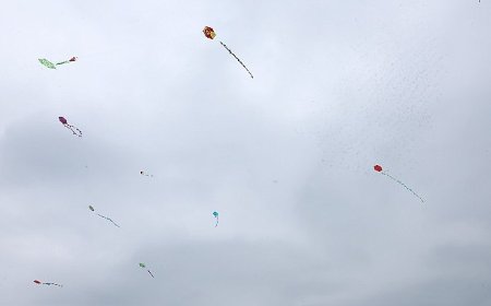 Nilüfer’de gökyüzü uçurtmalarla renklendi