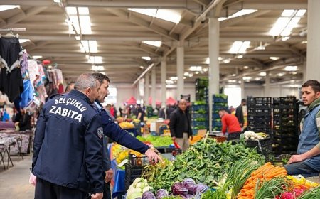 Selçuklu Belediyesi’nden Pazar Yeri Denetimi