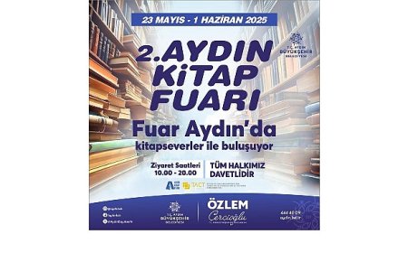 2. Aydın Kitap Fuarı, Fuar Aydın’da Başlıyor