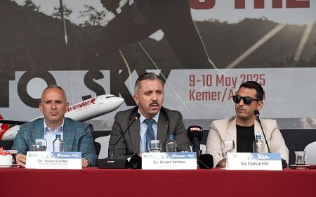 Yüzlerce koşucu Kemer’de denizden gökyüzüne koşacak
