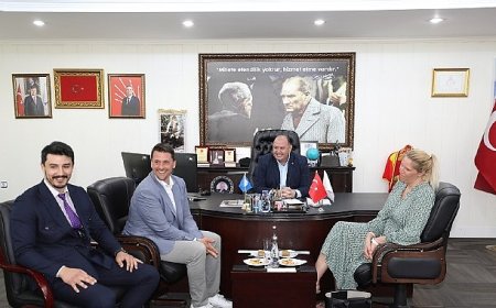 Menderes’e Kardeş Belediye Ziyareti