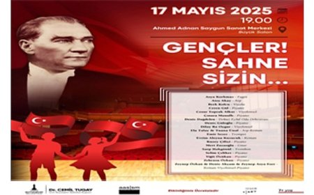 Sahne genç müzisyenlerin olacak