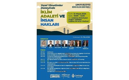 Çankaya’da Dünya İklim Günü: İklim adaleti için iş birliği