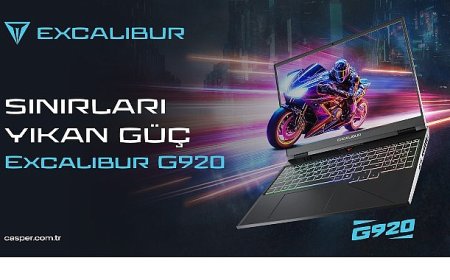 Excalibur G920 oyun dünyasına çağ atlatacak: Yapay zeka destekli üst düzey donanımıyla geliyor