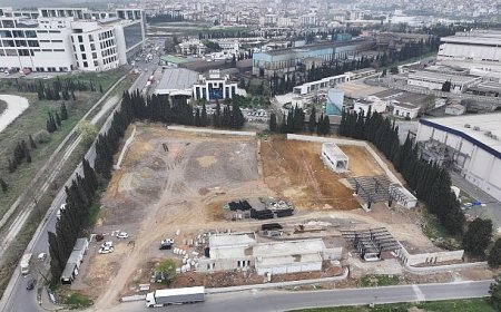 Çevreci garaj projesi yükseliyor