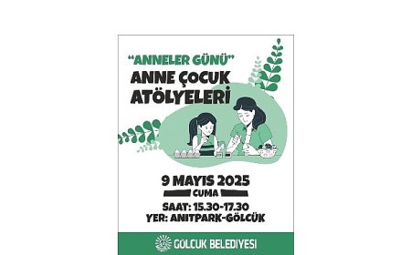 Gölcük’te Anneler Günü’ne Özel Anne-Çocuk Atölyeleri Etkinliği