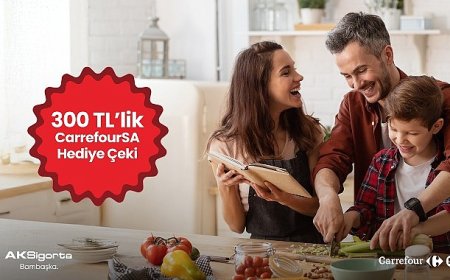 Aksigorta’dan Konut Sigortası Alanlara CarrefourSA Hediye Çeki Fırsatı