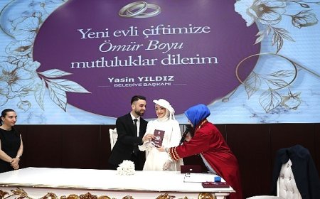 Bağcılar’da nikah masasında 05.05.2025 yoğunluğu