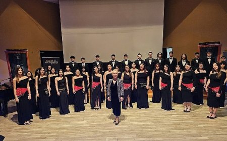 Manisa Büyükşehir Belediyesi Çok Sesli Gençlik Korosu’na Antalya’da ödül