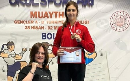 Gölcük’ten bir Türkiye Şampiyonu daha çıktı