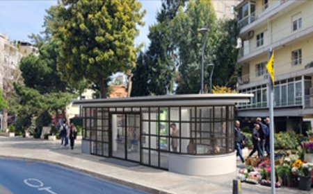 İzmir’in nostaljik durakları modern tasarımıyla geri dönüyor