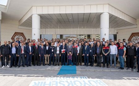 81 ilin itfaiyecileri Malatya’da toplandı