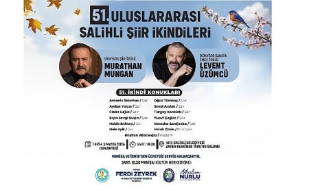 Uluslararası Salihli Şiir İkindileri Yeniden Hayat Buluyor
