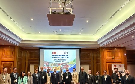 İngilizlerin sofralarını Türk lezzetleriyle donatmaya gittiler