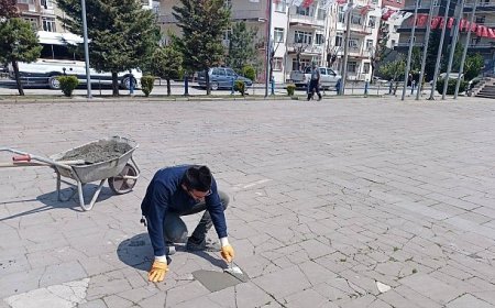 Belediye ekipleri iş başında