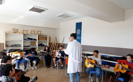 Başkan Çerçioğlu’ndan geleceğin sanatçılarına tam destek