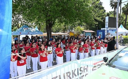 60. Cumhurbaşkanlığı Bisiklet Turu’nun Kemer-Kalkan etabı başladı