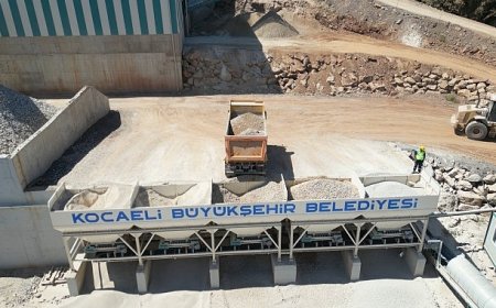 Büyükşehir, saatte 500 ton PMT üretiyor