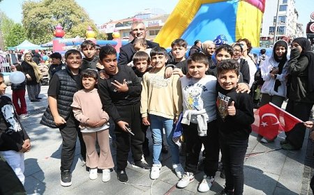 Gölcüklü Çocuklar 23 Nisan Coşkusunu Doyasıya Yaşadılar