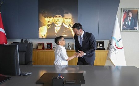 Bayraklı’da minik başkan icraatlarını açıkladı