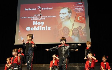 Beylikdüzü’nde 23 Nisan Coşkusu Miniklerle Devam Ediyor