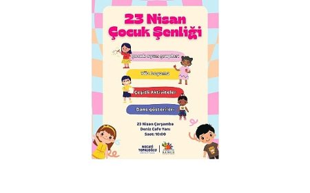 Kemer Belediyesi’nden 23 Nisan Çocuk Şenliği