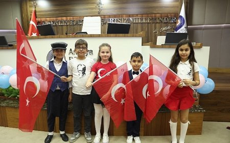 Büyükşehir’de 23 Nisan Temsili Çocuk Meclisi