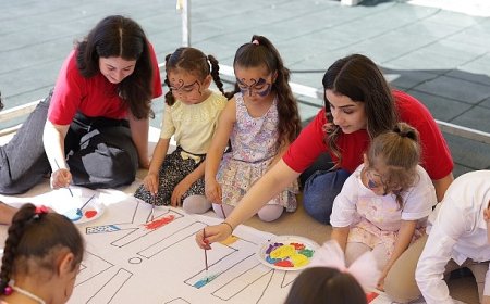 Vodafone gönüllüleri, Gaziantepli çocukların 23 Nisan coşkusuna ortak oldu