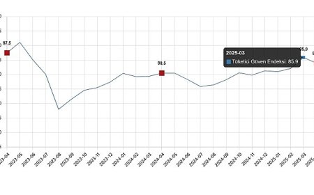 Tüketici Güven Endeksi, Nisan 2025