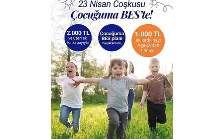 AgeSA’dan 23 Nisan’a Özel 1.000 TL Ek Katkı Payı Fırsatı!